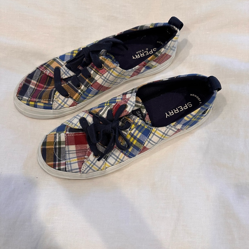 Sperry Plaid Sneakers - Multicolor